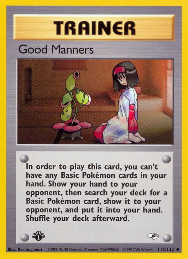 Carte Good Manners