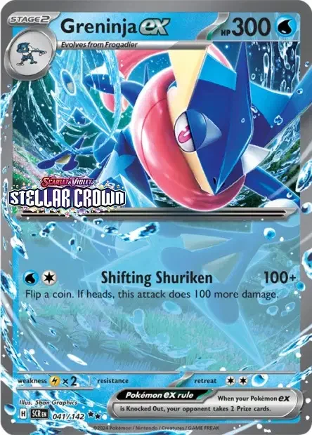 Carte Pokémon Amphinobi ex — Jumbo