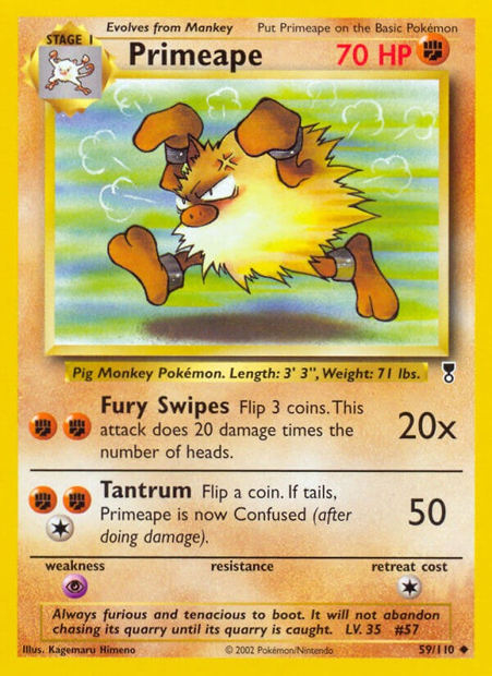 Carte Primeape