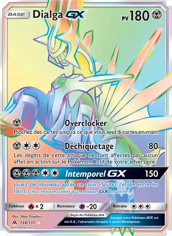 Carte Dialga GX
