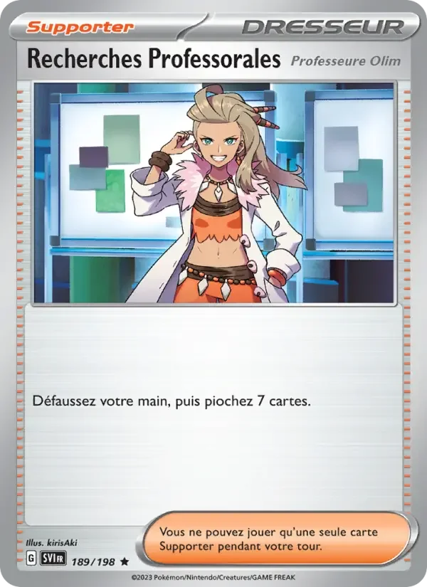 Carte Recherches Professorales