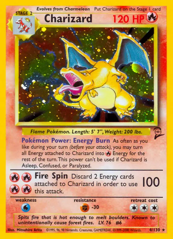 Carte Charizard