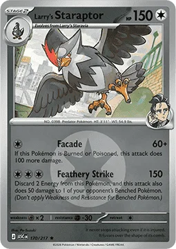 Carte Pokémon Étouraptor d'Okuba — Héros Transcendants