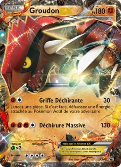 Carte Groudon EX