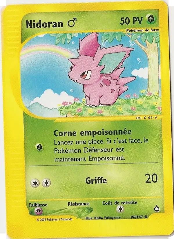 Carte Nidoran ♂