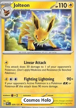 Carte Pokémon Voltali — Évolutions Prismatiques