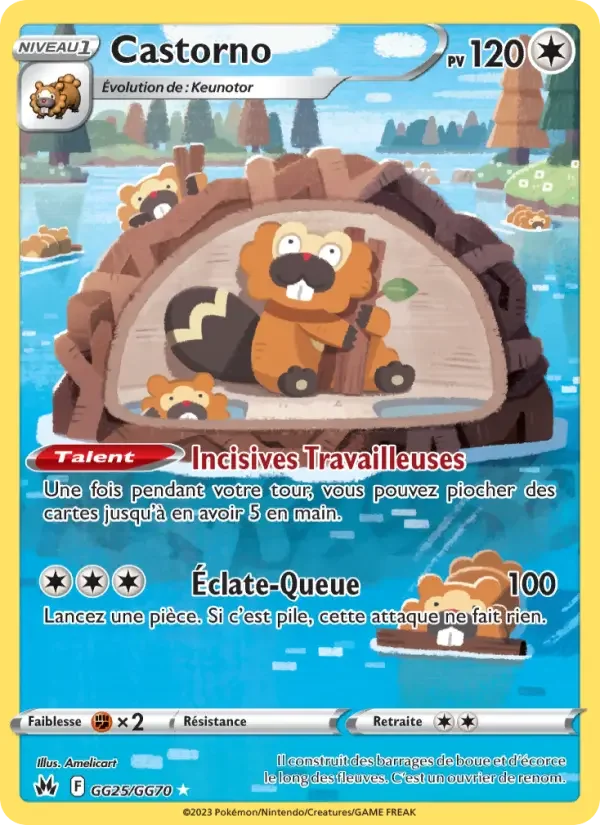 Carte Castorno