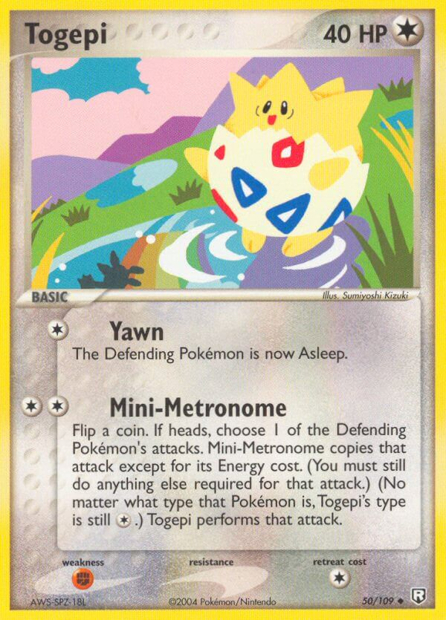 Carte Togepi