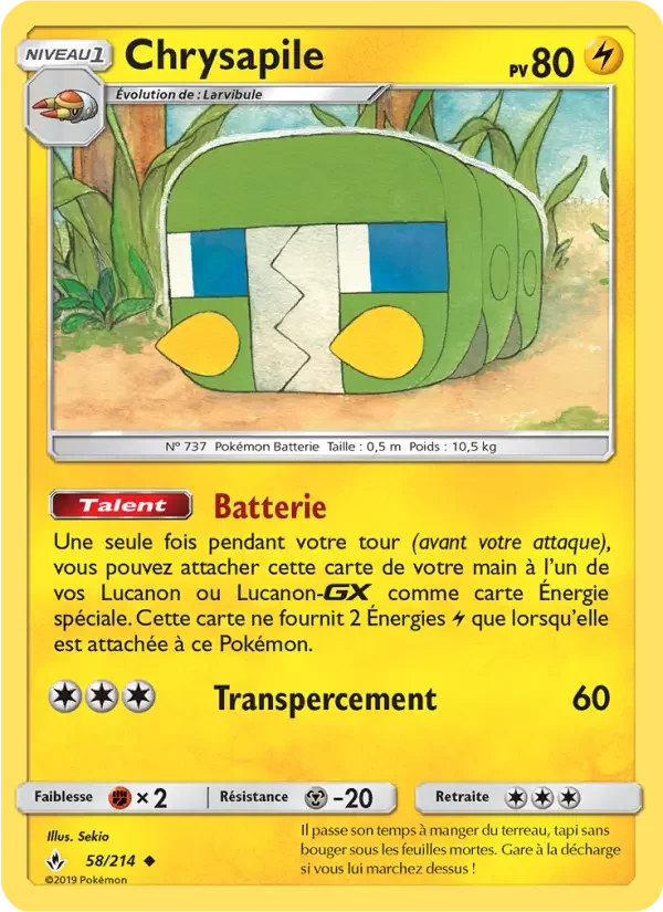 Carte Chrysapile