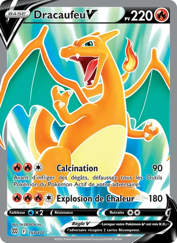 Carte Dracaufeu V