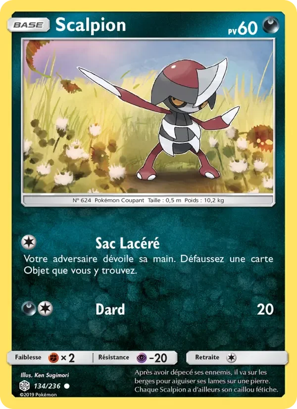 Carte Scalpion