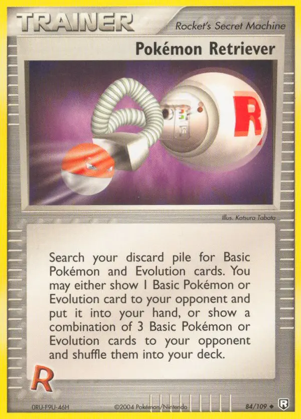 Carte Pokémon Retriever