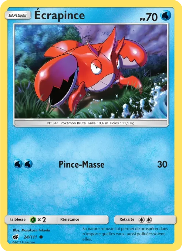 Carte Écrapince