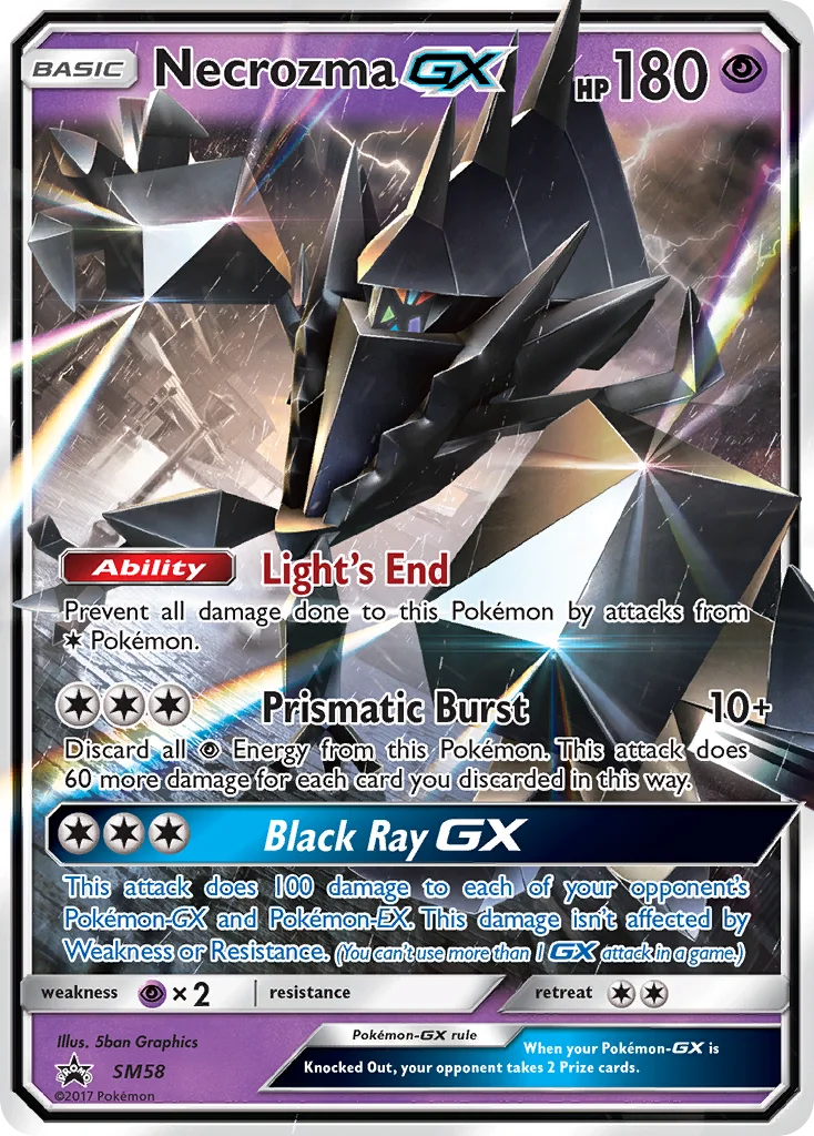 Carte Necrozma GX