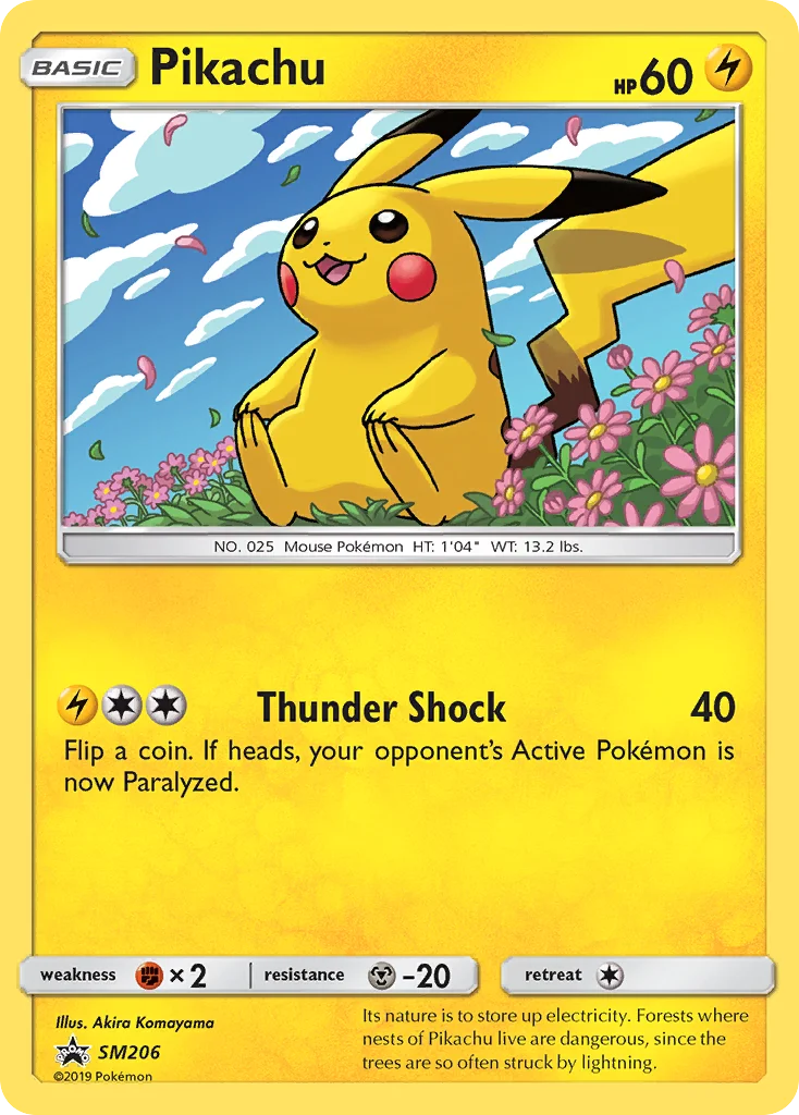 Carte Pikachu