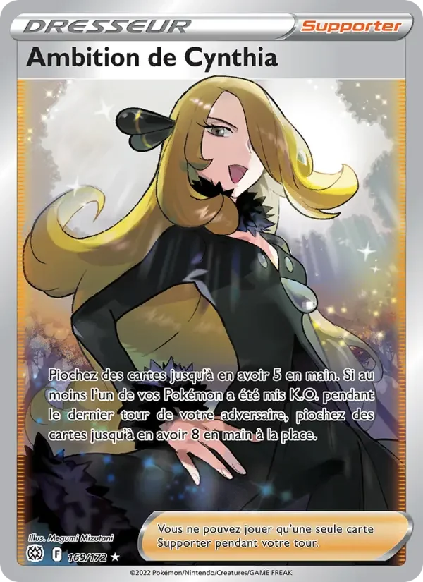 Carte Ambition de Cynthia