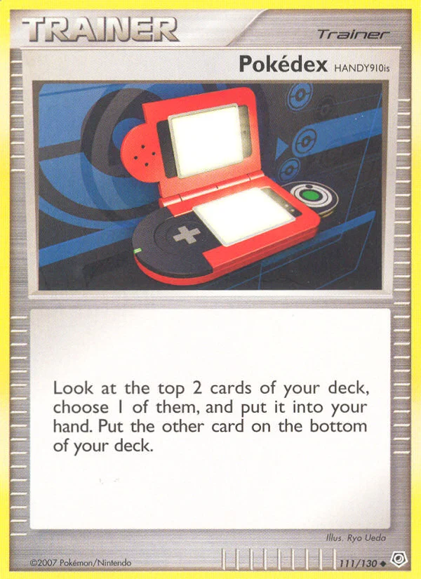 Carte Pokédex HANDY910is
