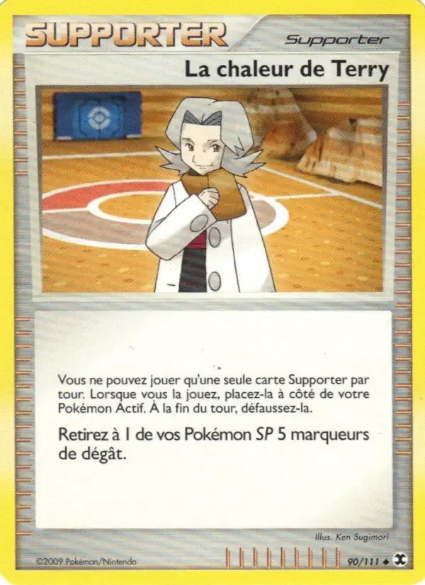 Carte La chaleur de Terry