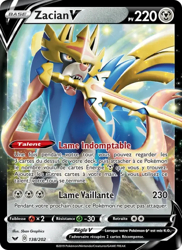 Carte Zacian V