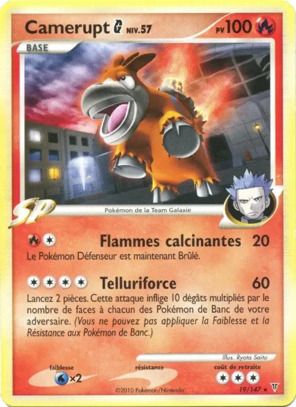 Carte Camerupt 