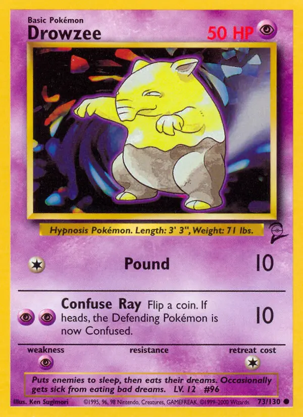 Carte Drowzee