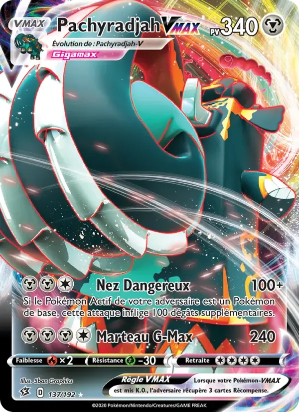 Carte Pachyradjah VMAX