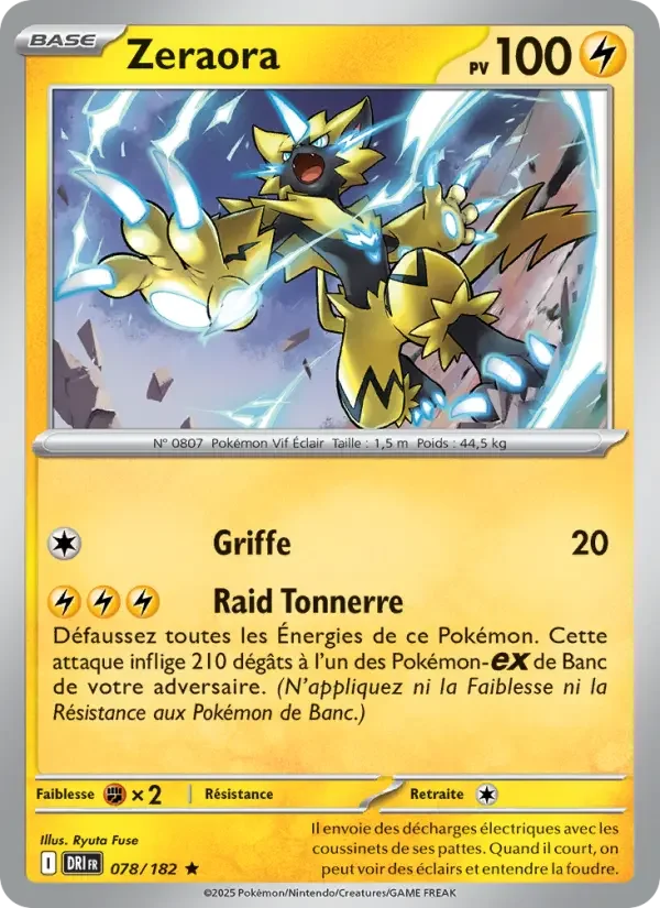 Carte Zeraora