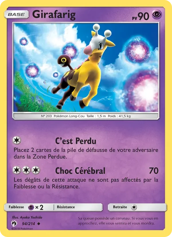 Carte Girafarig