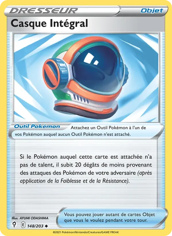 Carte Casque Intégral