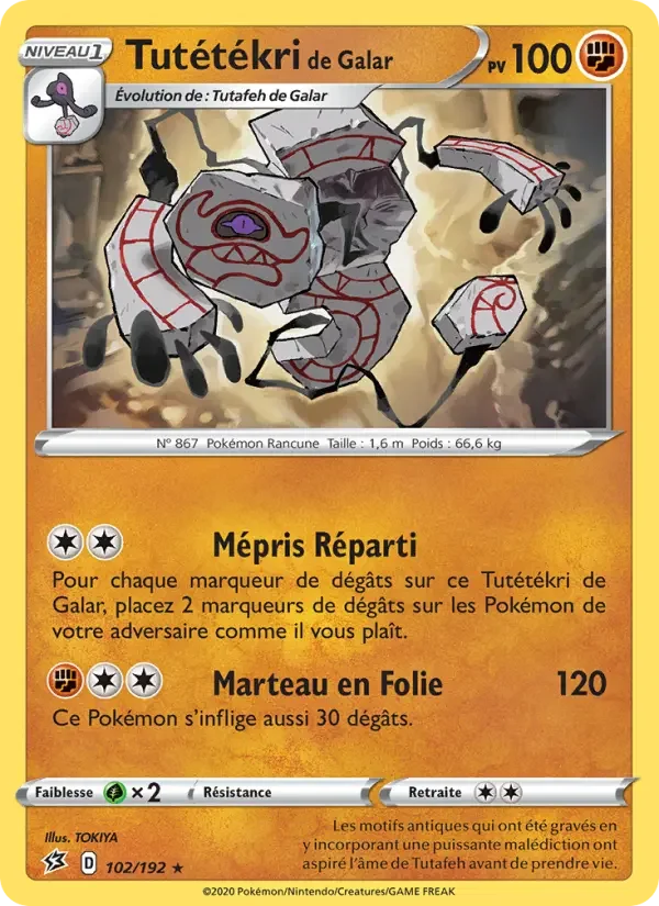 Carte Tutétékri de Galar