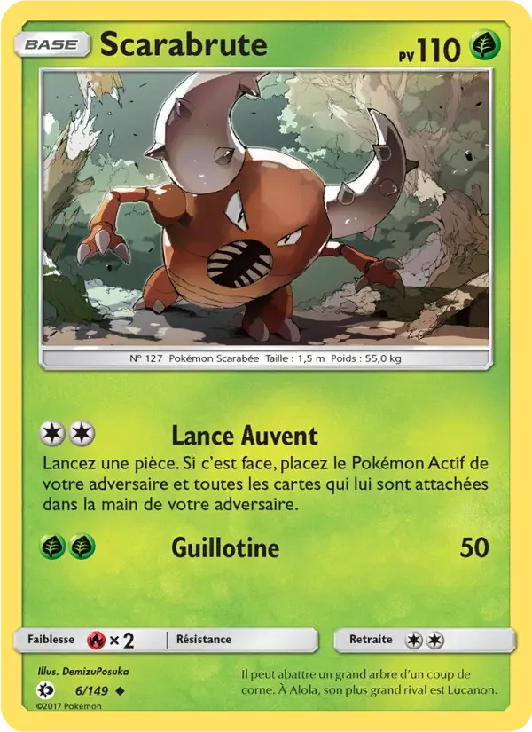 Carte Scarabrute
