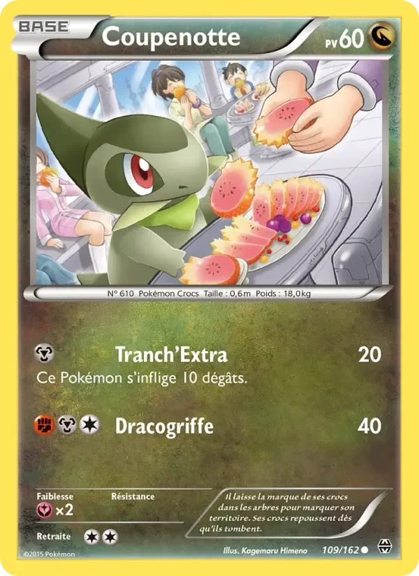 Carte Coupenotte