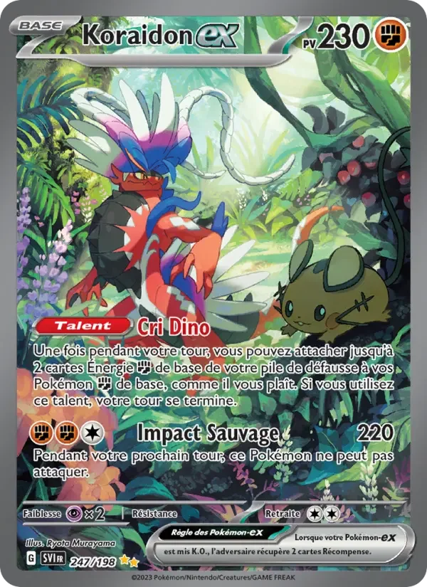 Carte Koraidon-ex