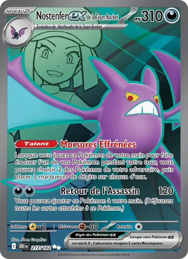 Carte Nostenfer-ex de la Team Rocket