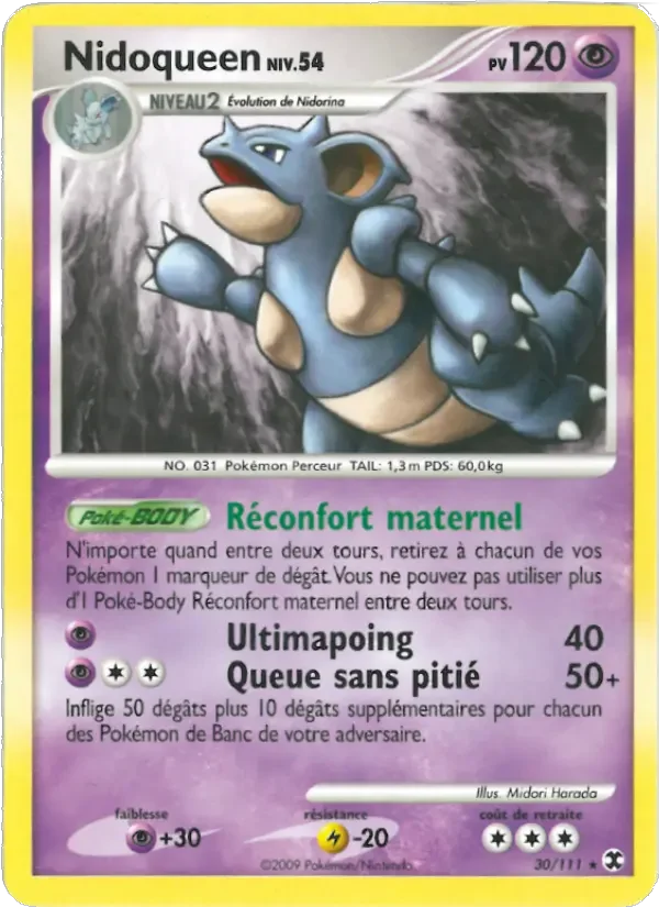 Carte Nidoqueen Niv. 54