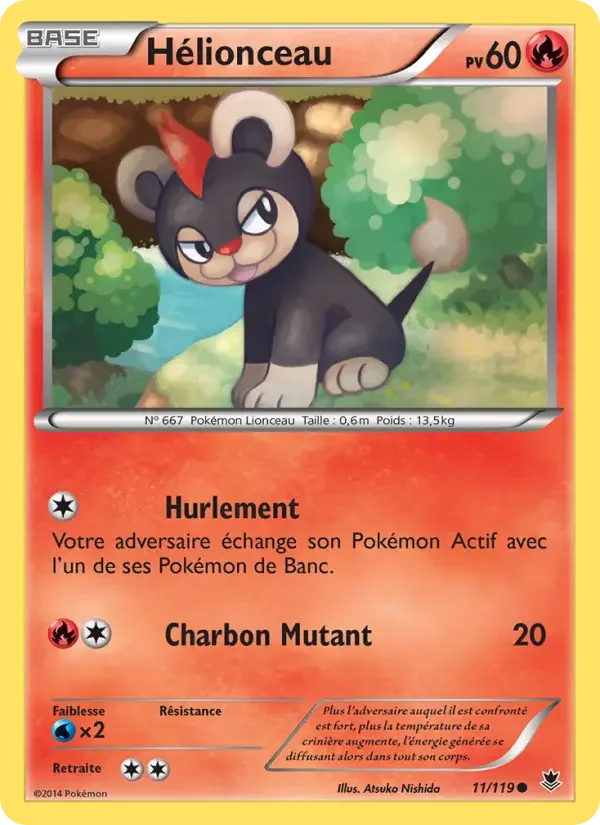 Carte Hélionceau