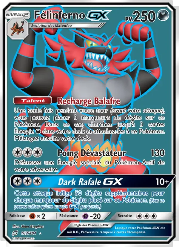 Carte Félinferno GX