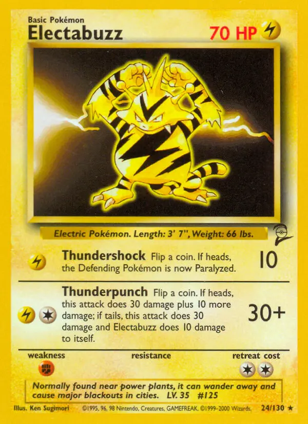 Carte Electabuzz