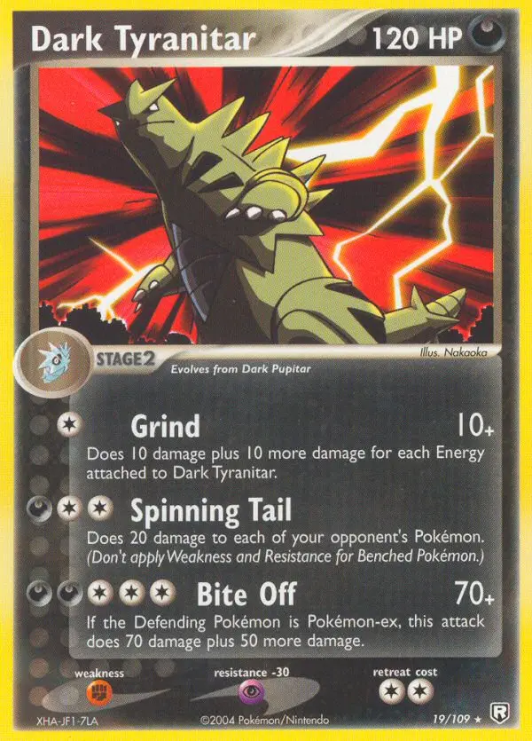Carte Dark Tyranitar