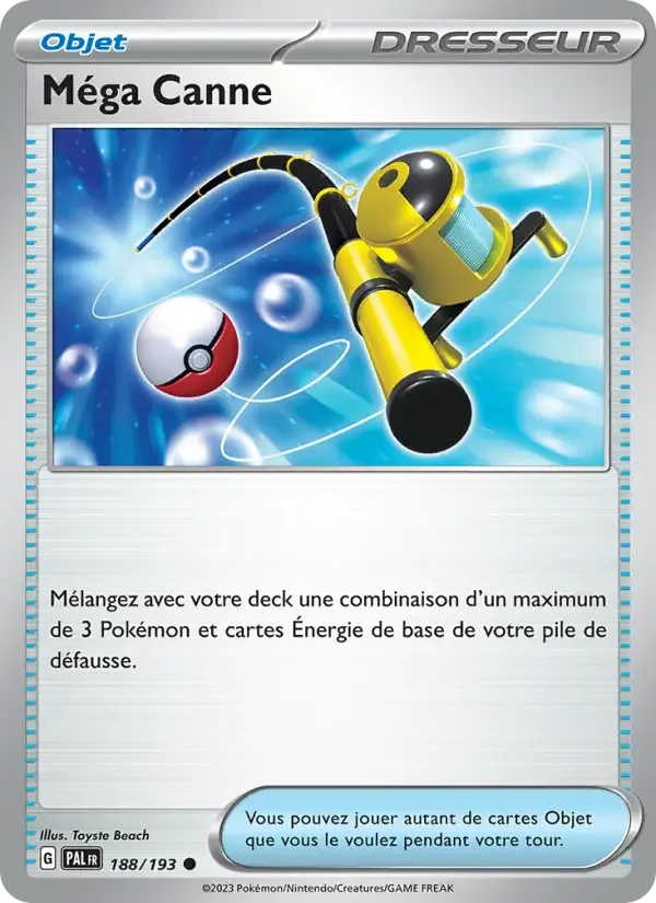 Carte Méga Canne