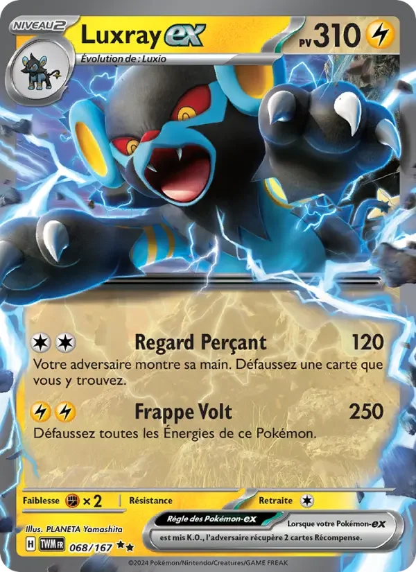 Carte Luxray-ex