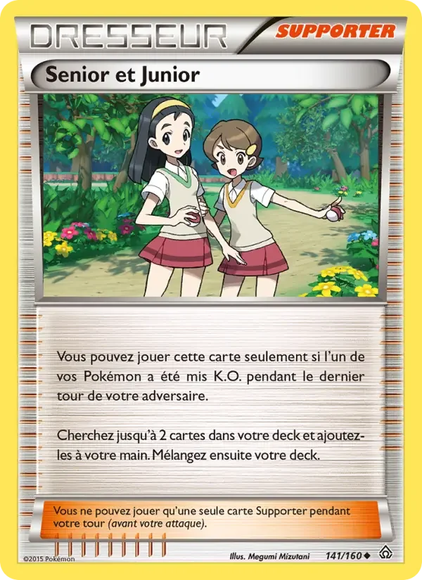 Carte Senior et Junior