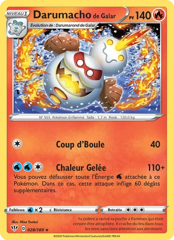 Carte Darumacho de Galar