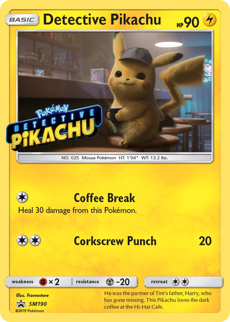 Carte Détective Pikachu