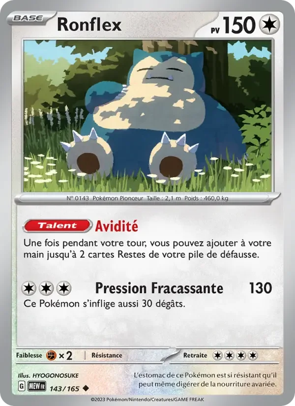 Carte Ronflex