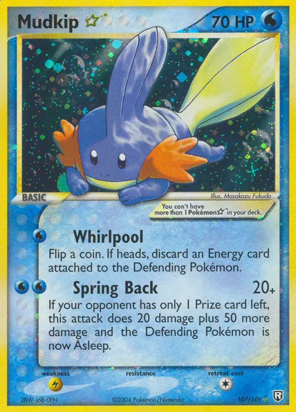 Carte Mudkip ★