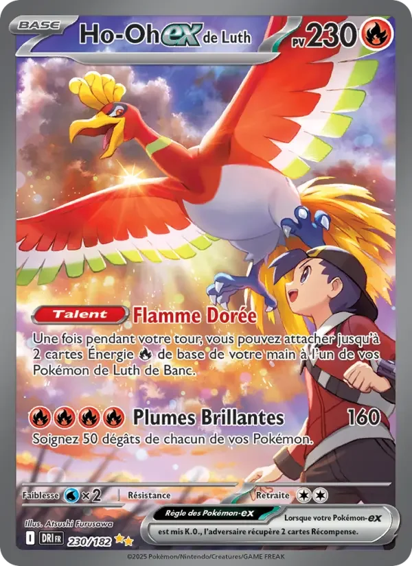 Carte Ho-Oh-ex de Luth