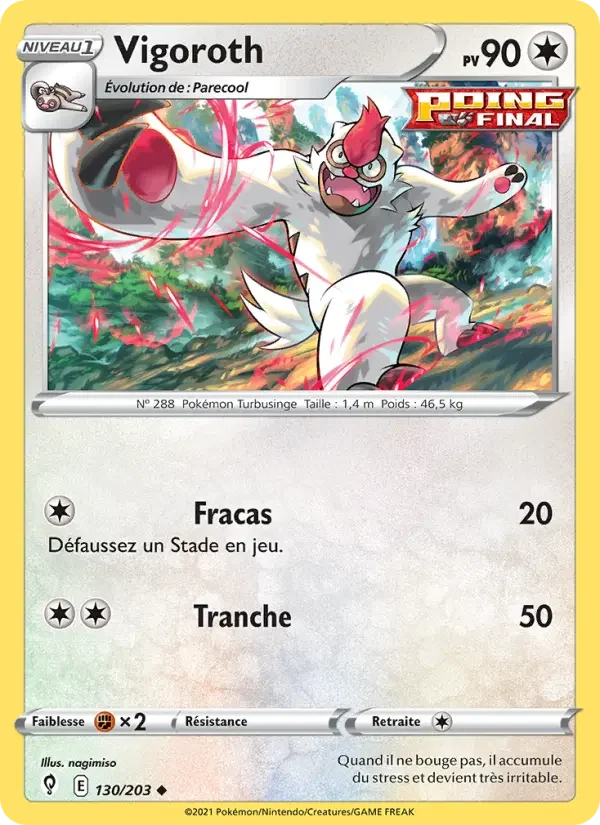 Carte Vigoroth