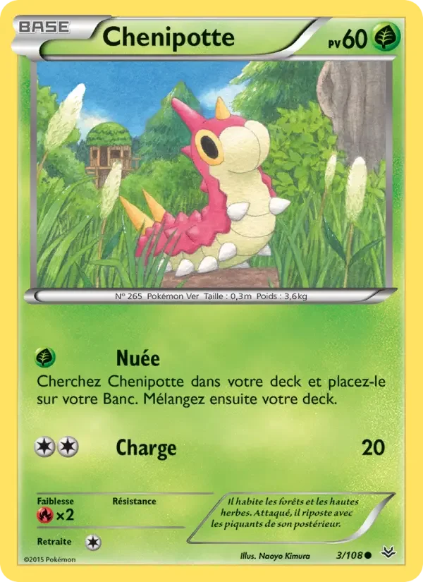 Carte Chenipotte