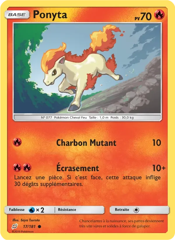 Carte Ponyta
